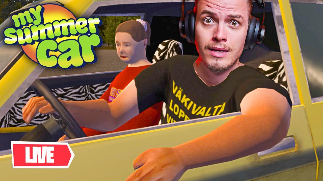 🔴 MY SUMMER CAR CO-OP w/ @Evzeniss  #2 | Selassie Naživo