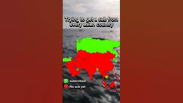 Trying to get a sub from every asian country part 2 #mapping #asia #india #asia #countryballs #edig