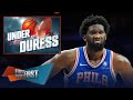 Joel Embiid, 76ers reigning MVP headlines Brou’s Under Duress List | NBA | FIRST THINGS FIRST