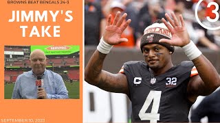 Jimmy's Take | Voice of the Browns Jim Donovan recaps the season opening victory