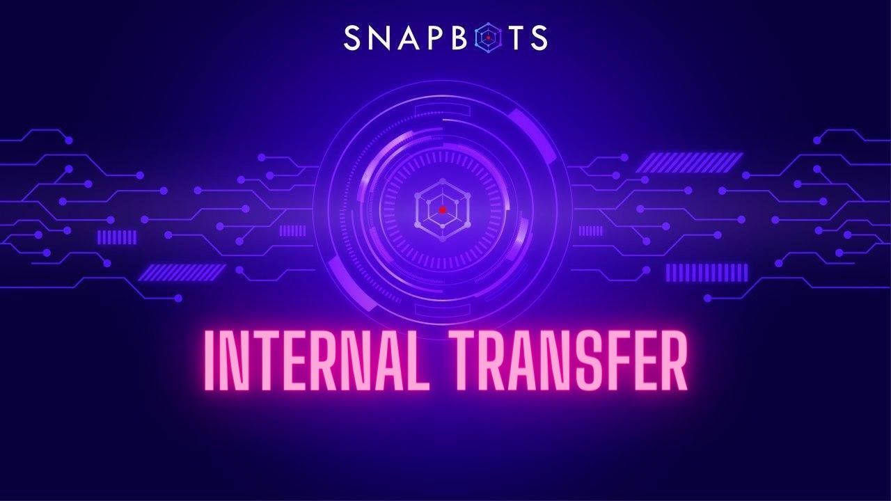 Ep 11. How to do internal transfer on Snapbots YouTube
