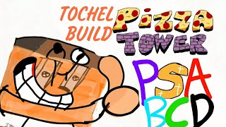 Pizza Tower: ВСЕ РАНГИ ЗА ТОЧЕЛА (ПККШ- моё обджект шоу) / Pizza Tower Fanmade animations