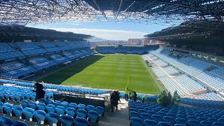 Recorrido por la nueva grada de Marcador del estadio de Balaídos- Metropolitano