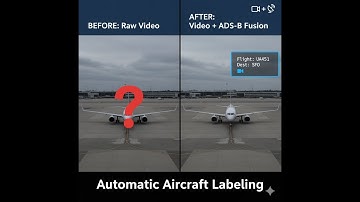 A New Method for Automatically Labeling Aircrafts in Airport Video :Mapping Reality