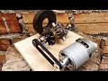 New electrical free energy generator working 100 self running by dc motor 775