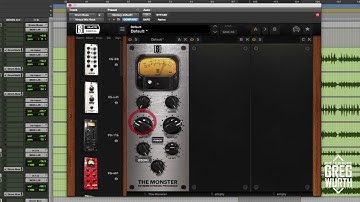 Using The Monster by Slate Digital on Drums