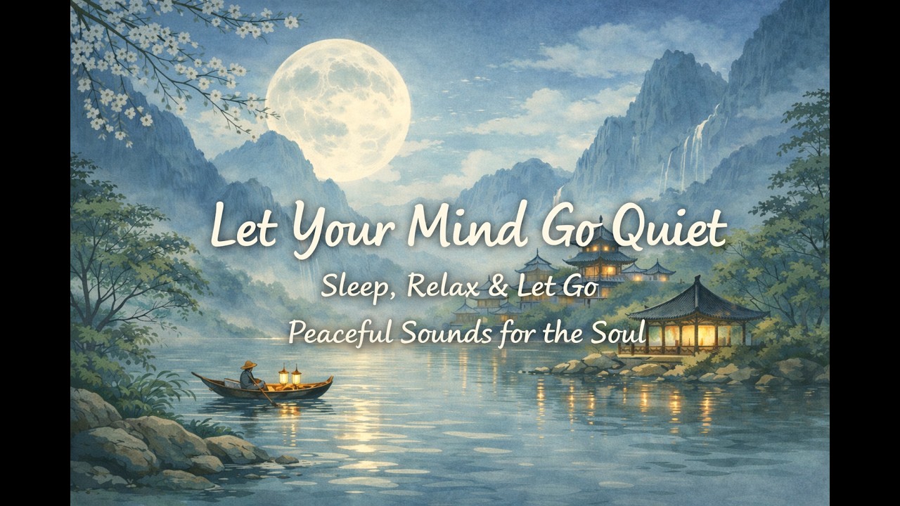 Let Your Mind Go Quiet 🌙🌊 Sleep, Relax & Let Go  Peaceful Sounds for the Soul