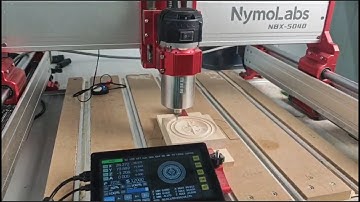 NymoLabs 7" Offline Controller: Custom Macros & Manual Data Input, Console & Tool Path Display