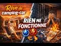 Camping-car 1984 : le rêve… mais RIEN NE FONCTIONNE !!!