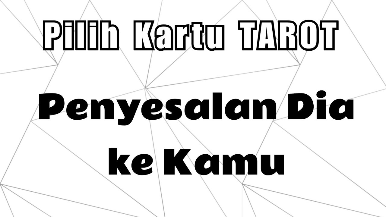 💙 Pilih Kartu Tarot 💜 