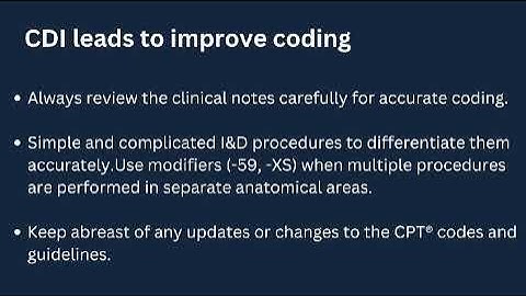 Chapter 1 Incision and Drainage CPT Coding Guidelines and Examples for CPC Examination 2025