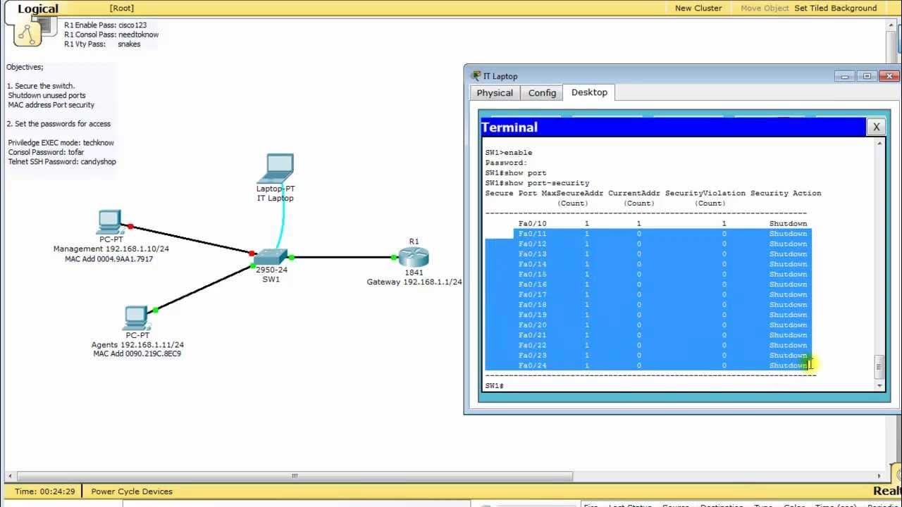 Switch security configuration. Port security cisco. switch mode port security. peg port configuration что это. cisco industrial network director.