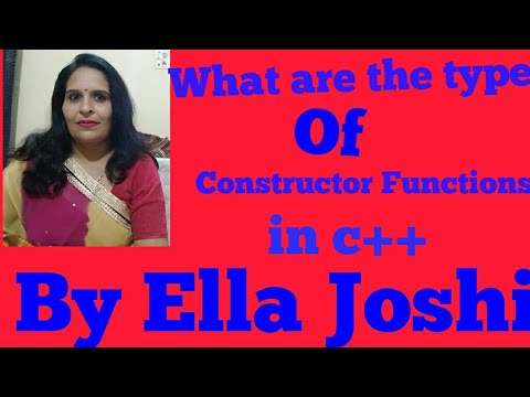 What are the types of constructor in c ++?c++ classes for class 12 ...