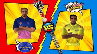 #10 Rajasthan vs Chennai - RCPL / IPL 2021 auction Edition Real Cricket 20 screenshot 1