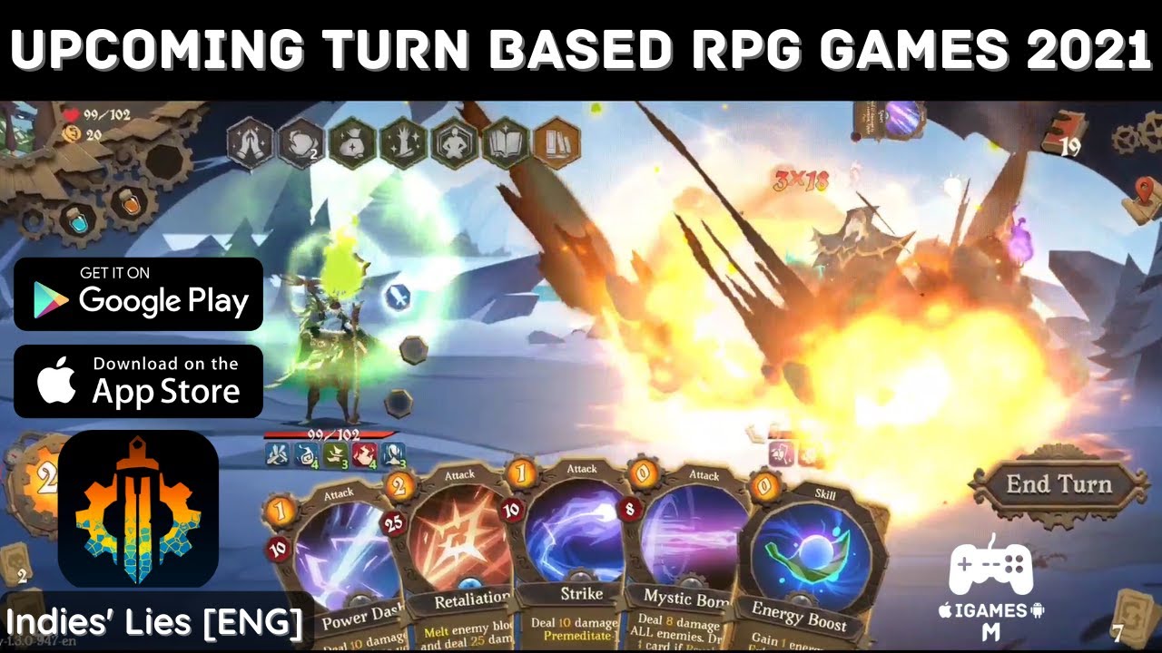 UPCOMING TURN BASED RPG GAMES 2021 | Indies' Lies [ENG] | BETA TEST GAMEPLAY | AVAILABE FOR ANDROID