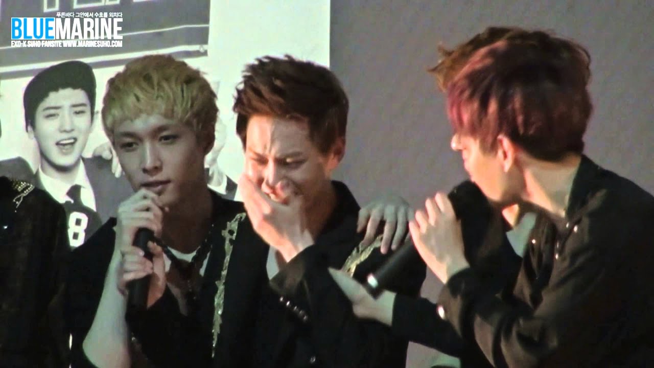 130616 인천 팬사인회 수호 직캠 - Baby Don't Cry