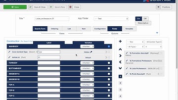Seblod - Many content type to one content type