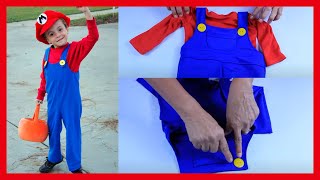 DIY Como hacer Disfraz Mario Bros paso a paso