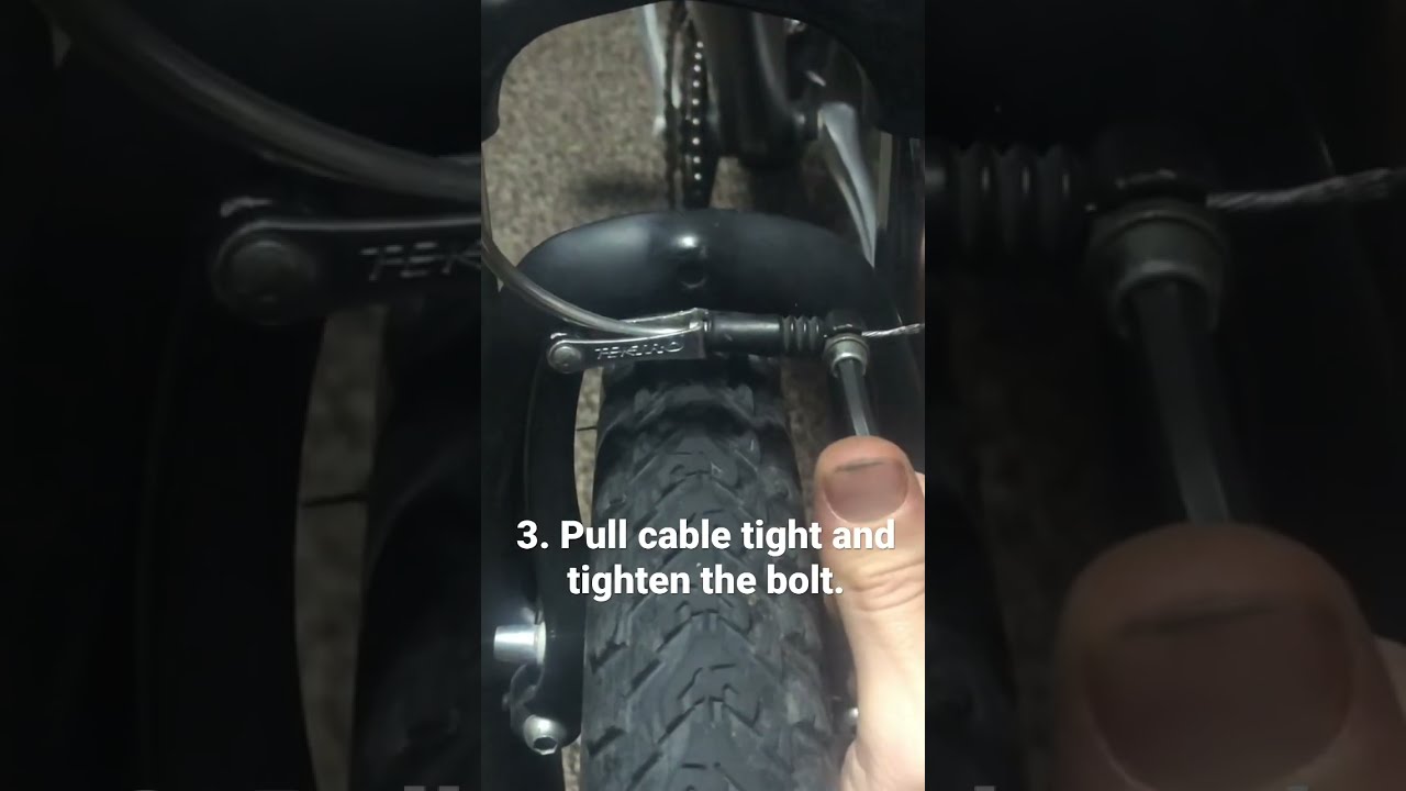 How To Adjust Rim Brakes 