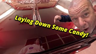 Over The Fender Garage EP83 The 1967 C10 Gets Candy Apple Paint job!