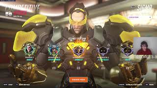 Harbleu Sigma + Hammond Overwatch 2 Gameplay Season 20 Top 500