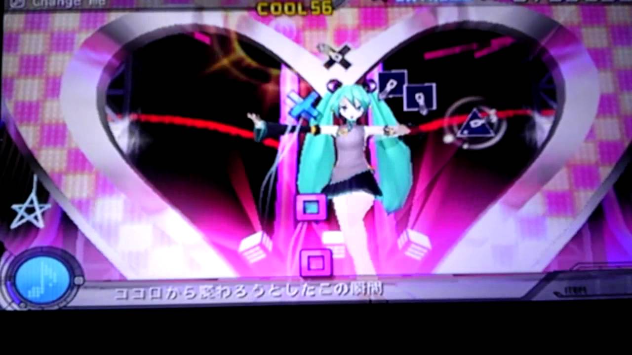 Project Diva 2 PSP Gameplay - Change me