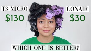 T3 MICRO VS CONAIR HOT ROLLERS  WHICH ONE IS BETTER?