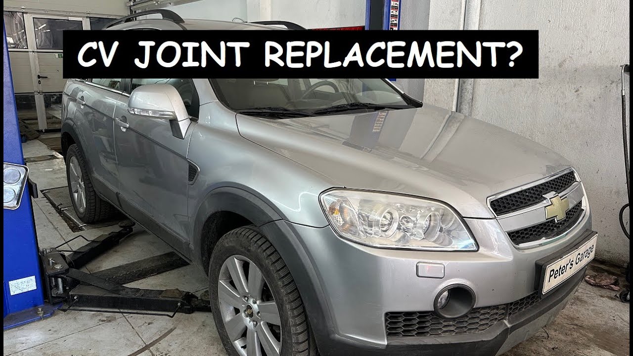 Chevrolet Captiva CV joint and CV boot replacement Opel