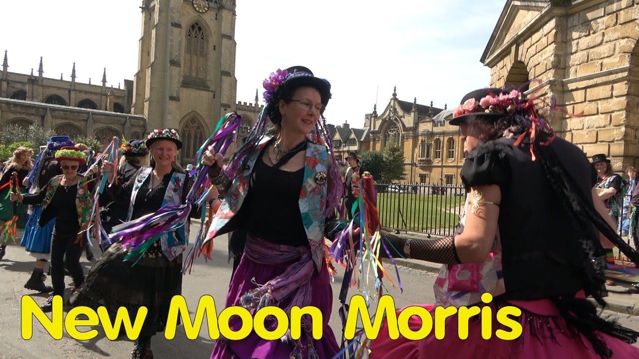 New Moon Morris dance 'Lunar' at Oxford Folk Festival 2025