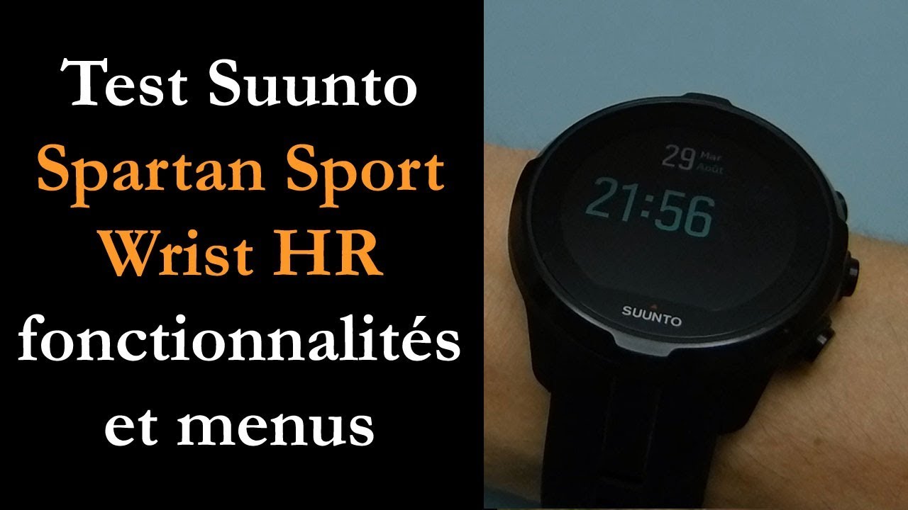 Test Suunto Spartan Sport Wrist HR 