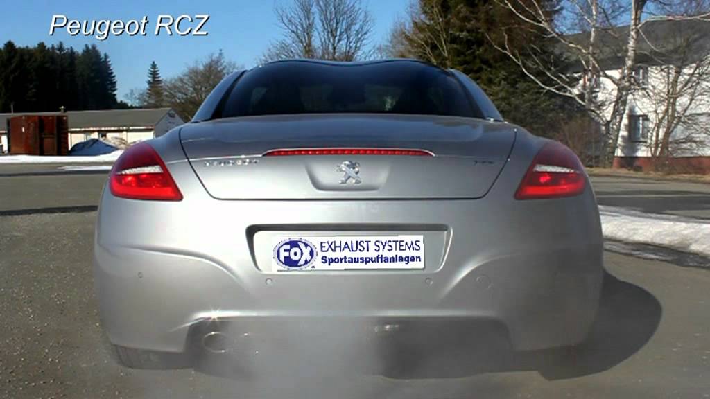 FOX(スポーツマフラー) PEUGEOT RCZ (6AT車) 1.6 -T7R5F02 年式(2010-2016)