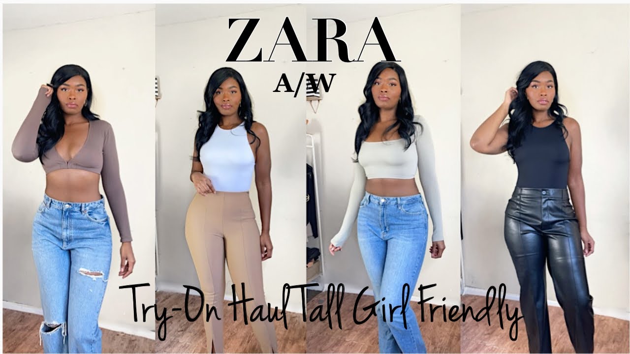 ZARA FALL TRY-ON HAUL | Tall Girl Friendly Long & Long Sleeves - YouTube