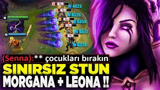 URF'DA SCRİPT DENK GELDİ !! DEHŞET DODGE ATIYOR !! MORGANA + LEONA SINIRSIZ STUN !! | Ogün Demirci