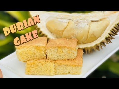 Super soft and fluffy DURIAN CAKE