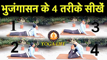 Learn 4 Variations of Bhujangasana #CobraPose With Ujala Kataria || भुजंगासन के 4 तरीके सीखें