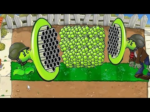 All Gatling Pea Pvz 2 vs Gatling Pea Zombies Dr.zombos /Plants vs ...