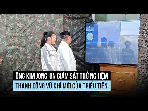 Kim Jong-un oversees North Korea's new weapons test
