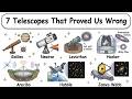 7 Telescopes That Proved Us Wrong