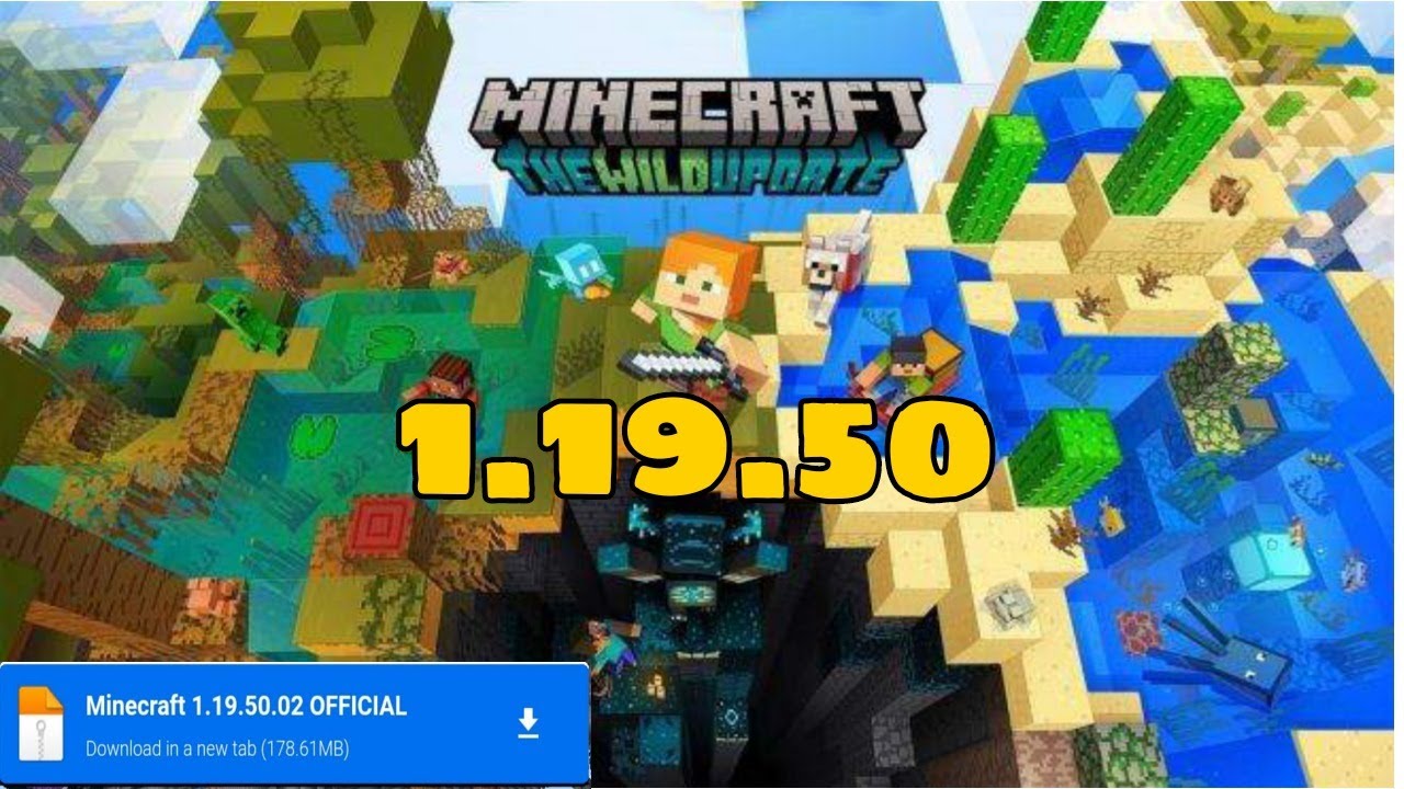 Minecraft Pocket Edition Minecraft Pe 1.19.50  New Version Released| 2023 |Offical | Mod Of Tech