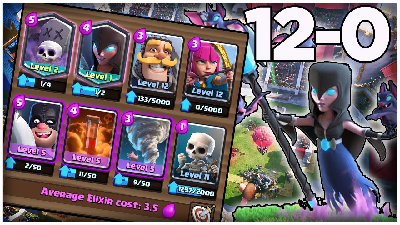 Clash Royale | Night Witch Graveyard