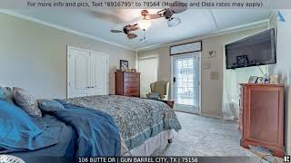 106 Butte Dr video tour
