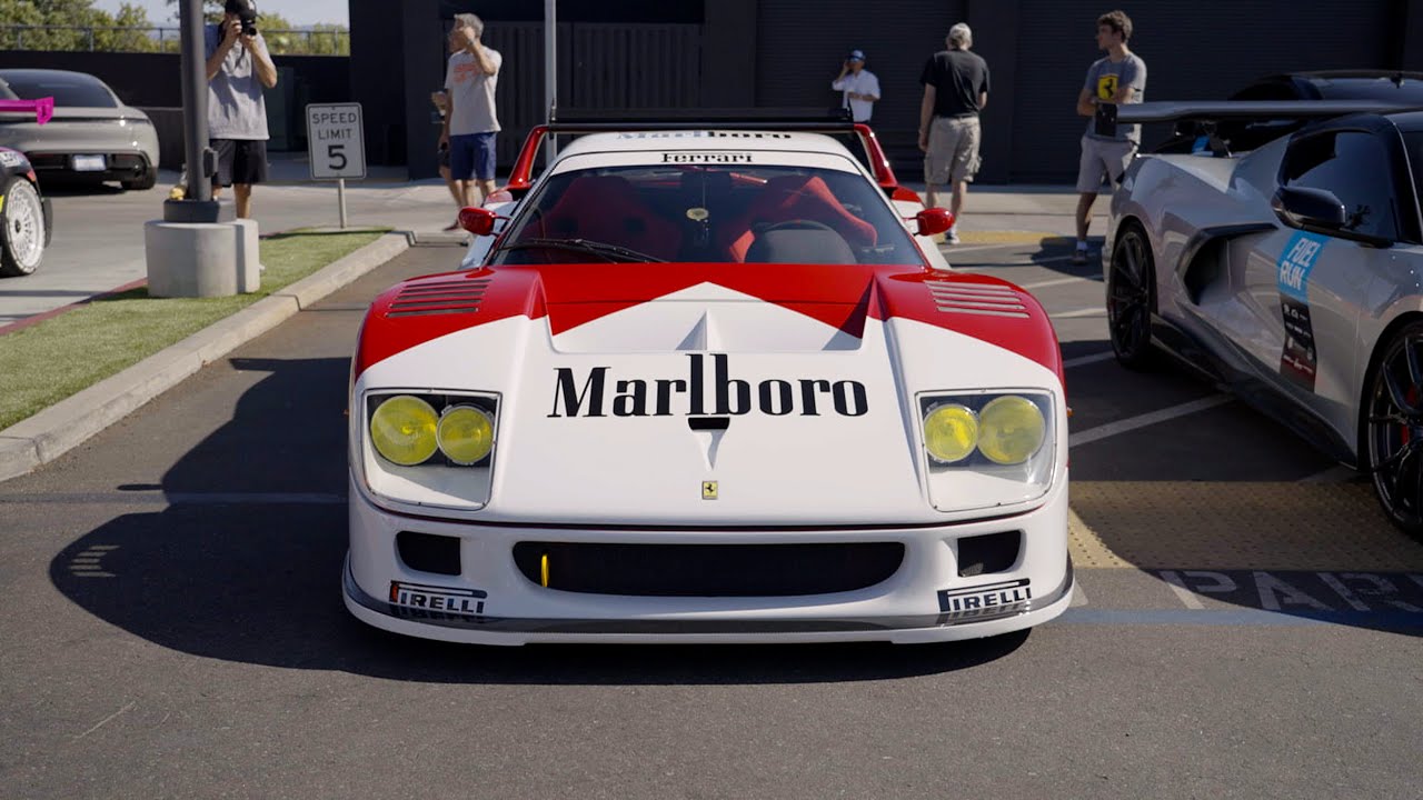 FuelRun Monterey 2022 | Rally leaving Porsche Santa Clarita