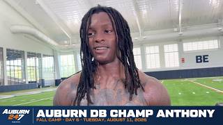 Auburn DB Champ Anthony - Fall Camp 2026, Day 6