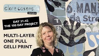 Discover the secrets to stunning multi-layered one-pull Gelli prints!