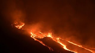 Lava flows from the erupting Pacaya Volcano in Guatemala | AFP