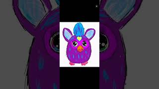 Dibujitos para El sorteo 20/02 #furby #furbydibujo #furbyboom