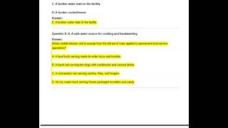 DIAGNOSTIC TEST SERVSAFEActual Qs and Ans - Expert-Verified Explanation -Guaranteed passing score