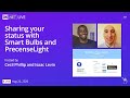 On net live  sharing your status with smart bulbs and precenselight