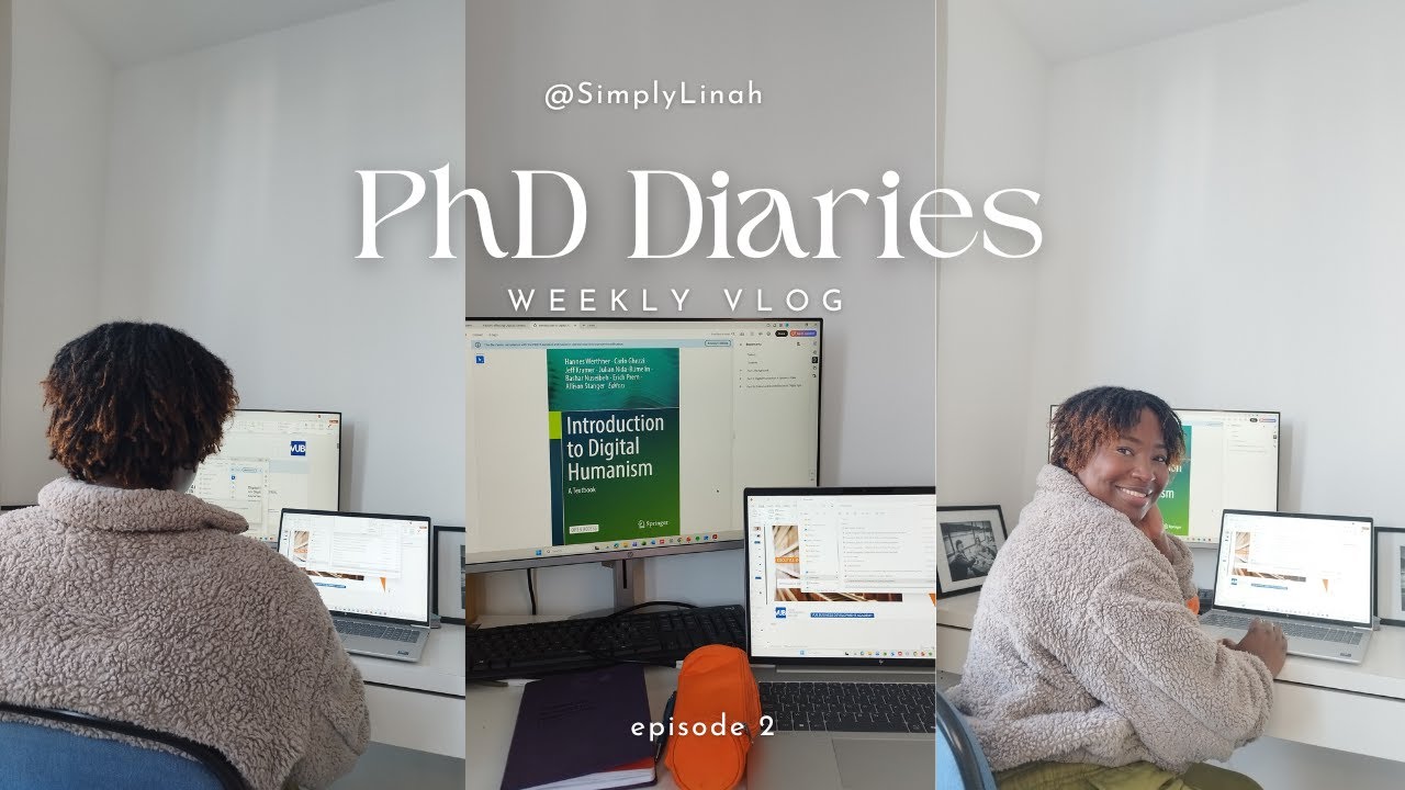 Productive Week in my life as a PhD|6am mornings&teaching prep|tired but pushing