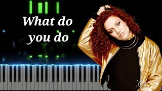 How to play Jess Glynne "What do you do" Acoustic version on Piano screenshot 4